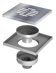 Pvc slivnik 50 vertikalni PRIMO UNO